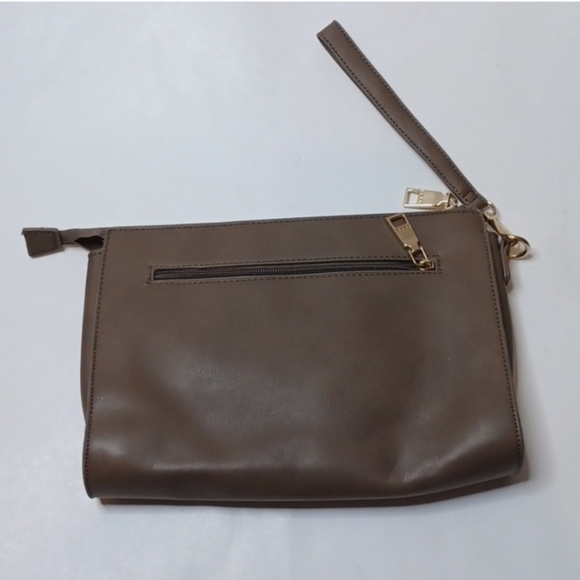 Bebe Brown Clutch Bag - Picture 2 of 10